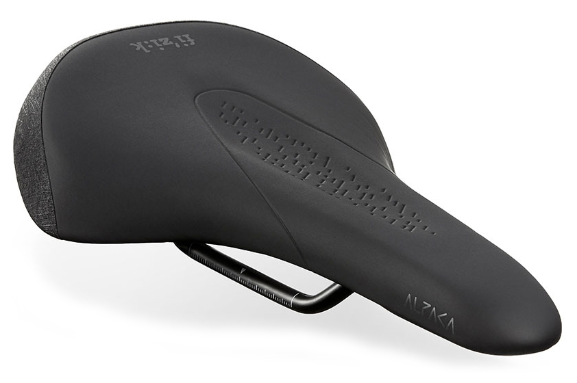 Седло Fizik Terra Alpaca X5 + carriage kit - 145mm, All-mountain, Enduro, 372гр, black фото 