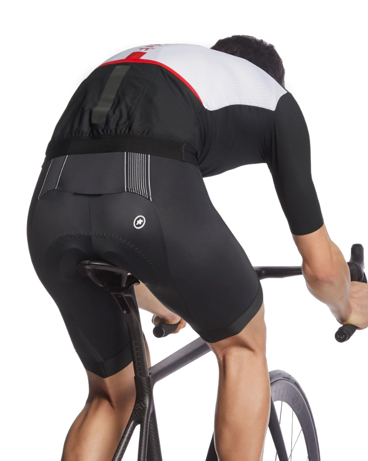 Джерси ASSOS Equipe RS Aero SS, кор. рукав, мужское, черное с красным, L фото 3
