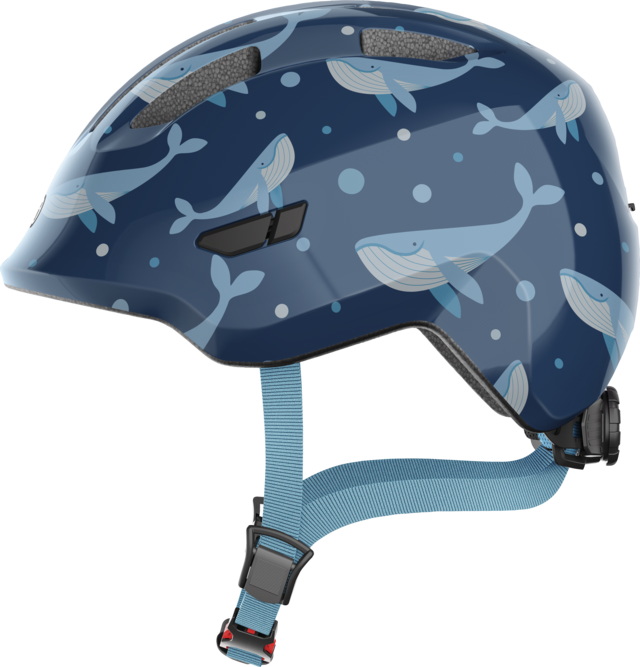 Шолом дитячий ABUS SMILEY 3.0, розмір S (45-50 см), Blue Whale фото 