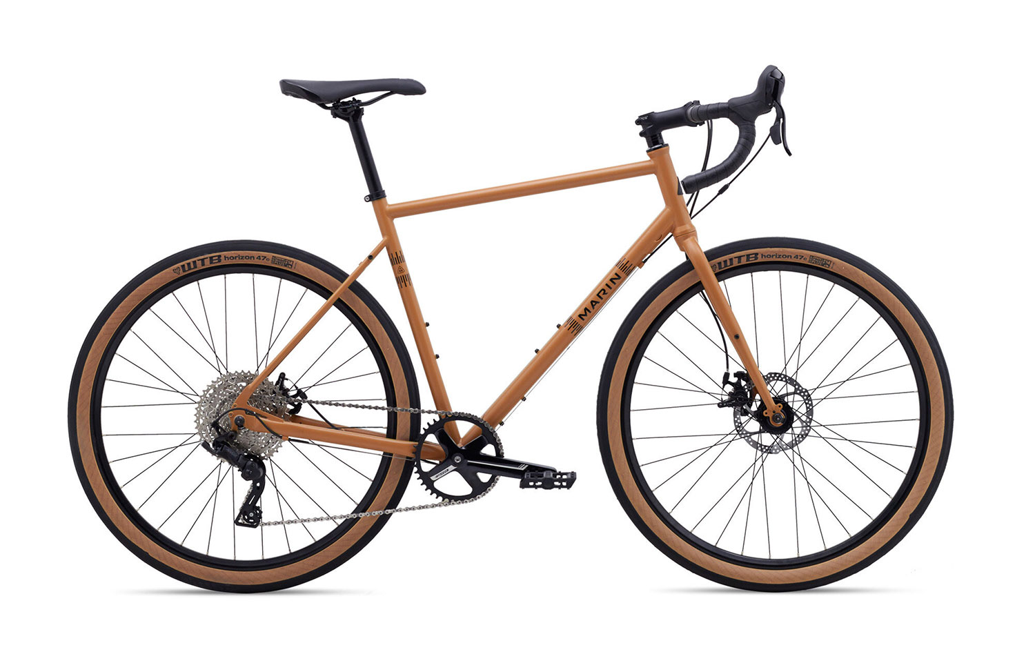 Велосипед 27,5" Marin NICASIO + рама - 50см 2020 Satin Tan/Black фото 
