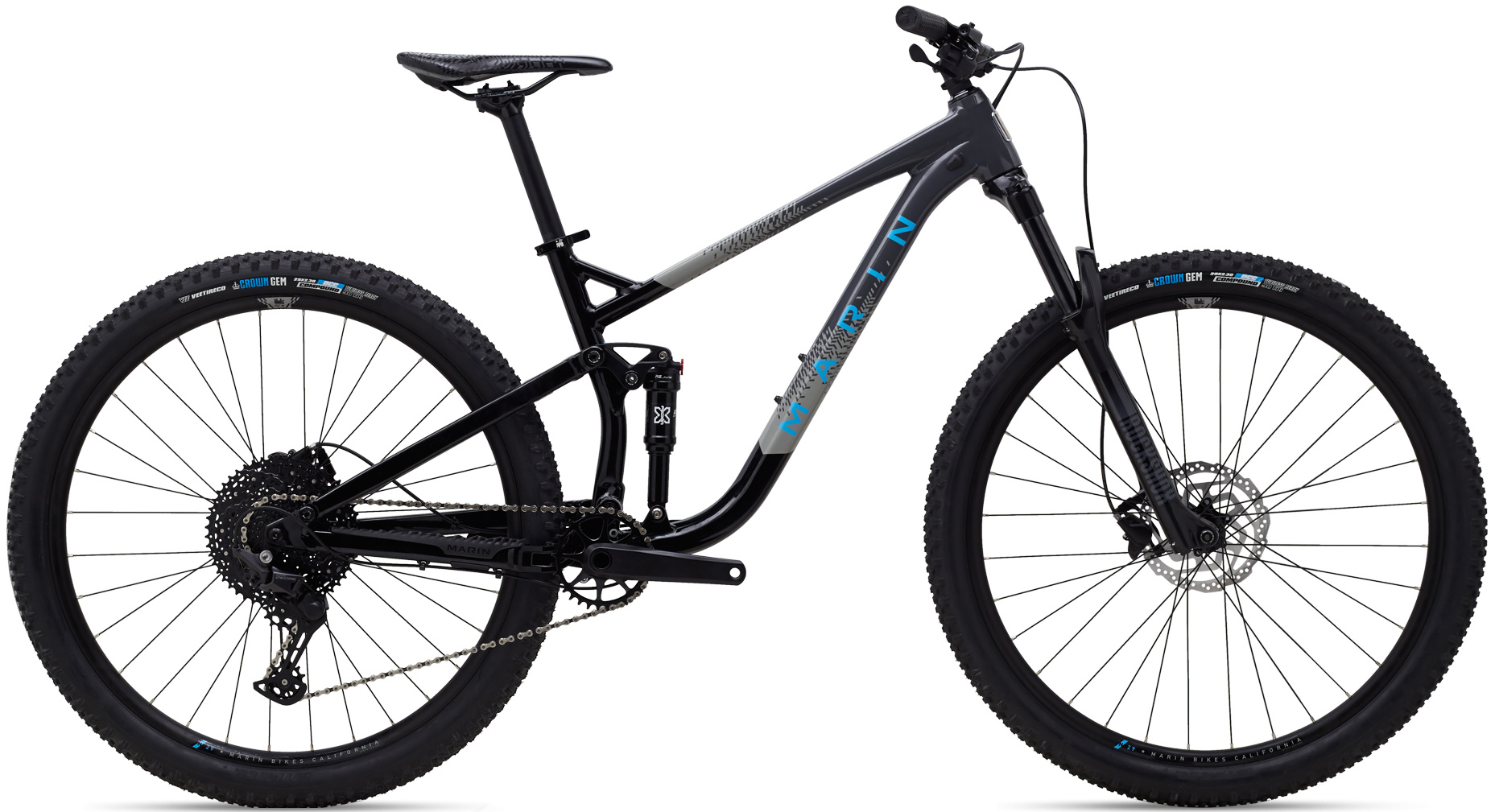 Велосипед 29" Marin RIFT ZONE 1 рама - L Grey/Black/Blue A2 фото 