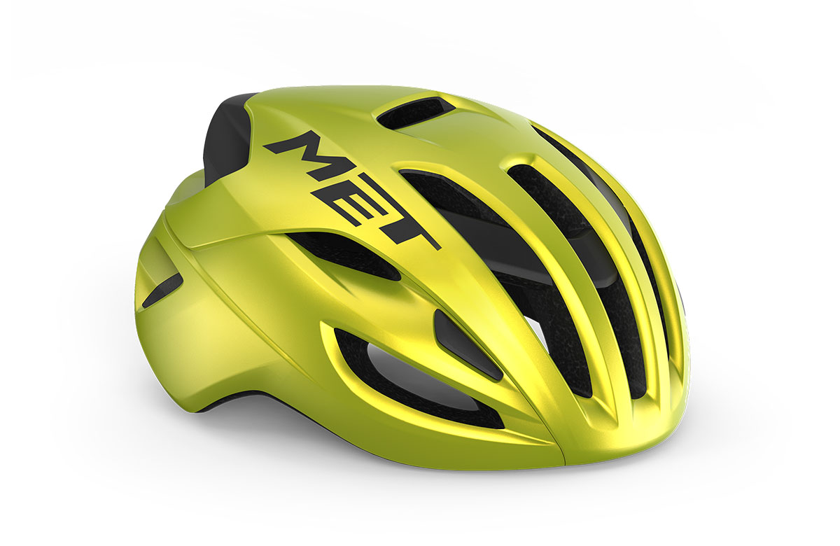 Шлем Met RIVALE MIPS CE размер L (58-61), lime yellow metallic/glossy, желтый металлик глянцевый фото 