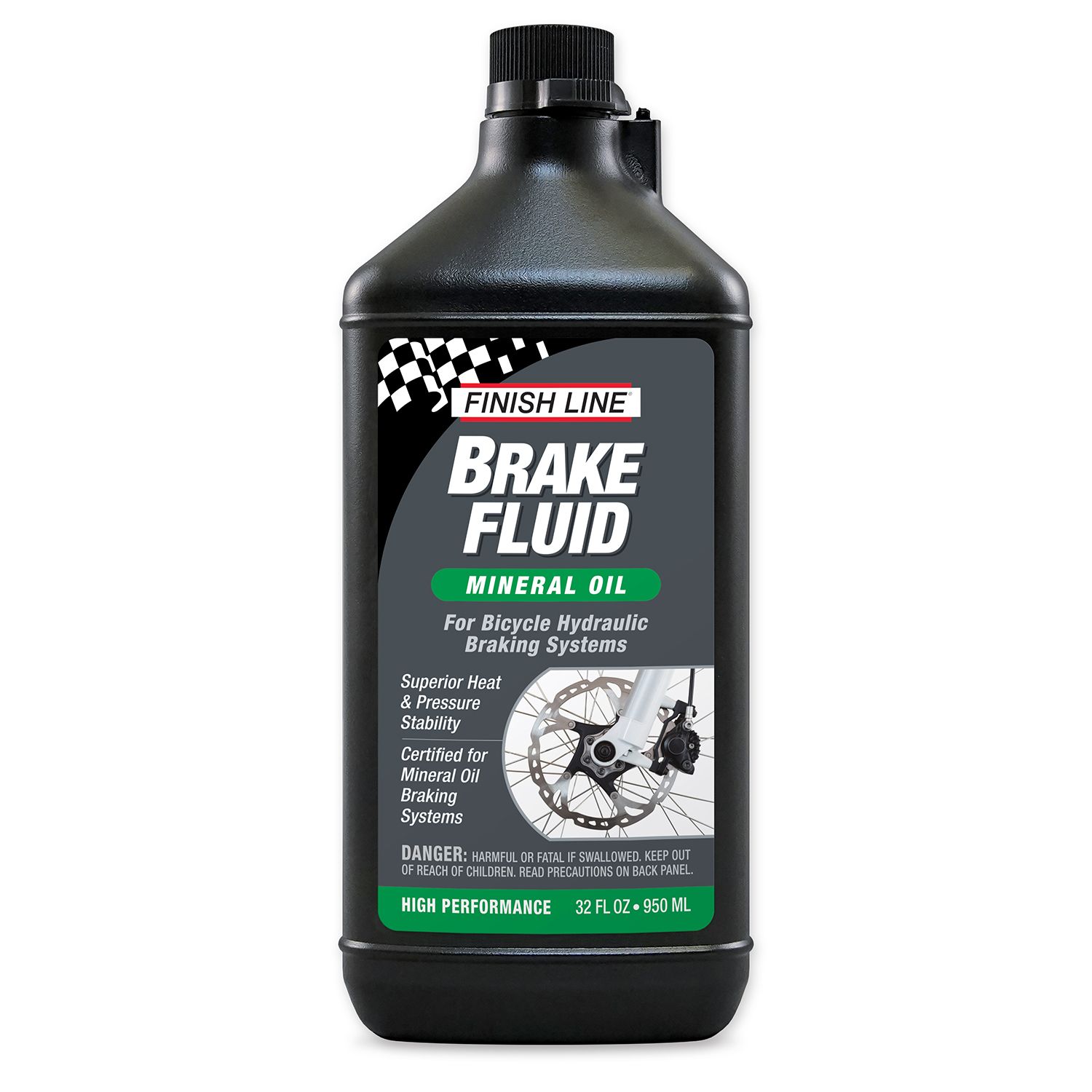 Тормозная жидкость Finish Line Mineral oil, 950ml фото 