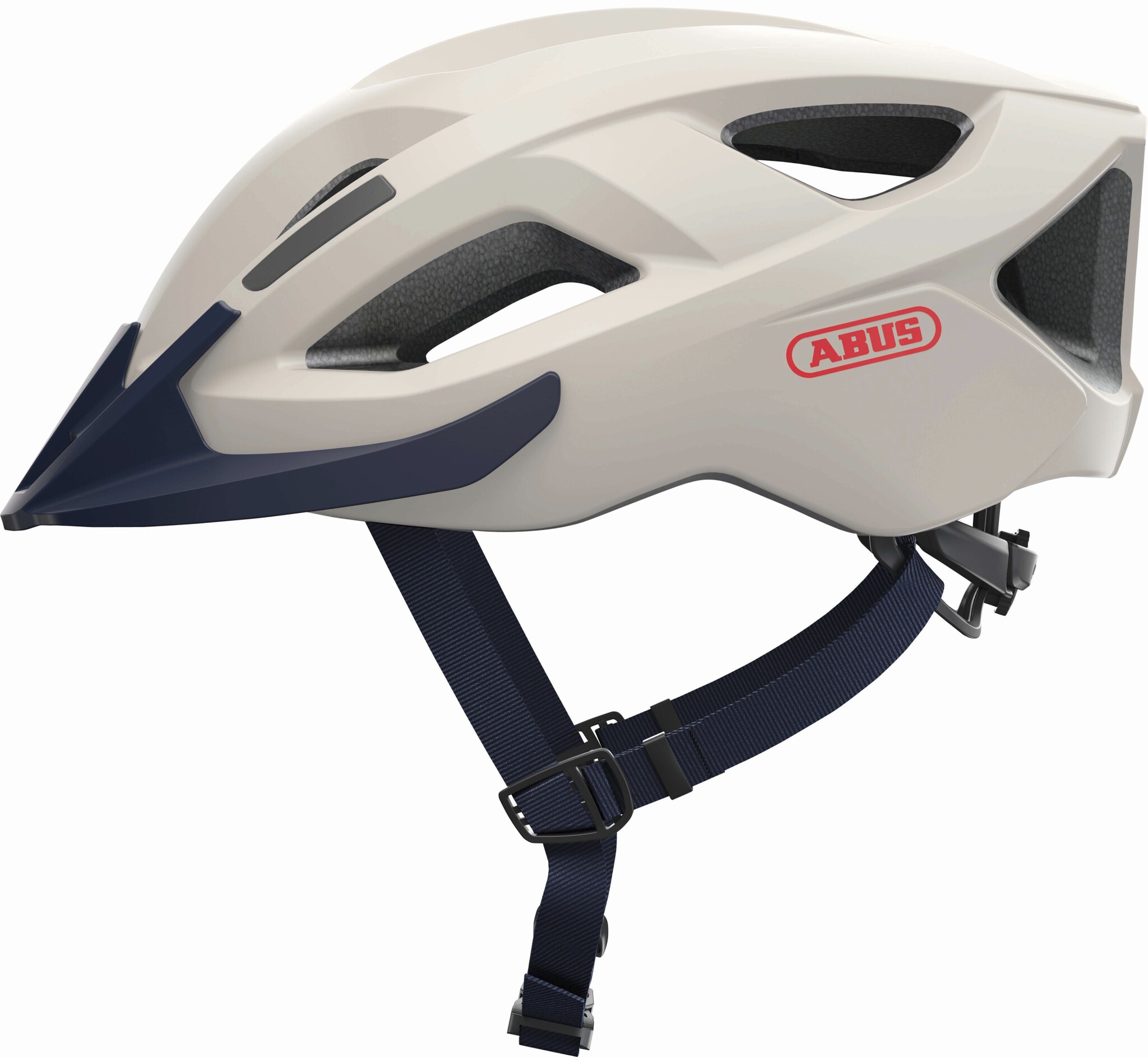 Шлем ABUS ADURO 2.1, размер M (52-58 см), Grit Grey, бежевый фото 