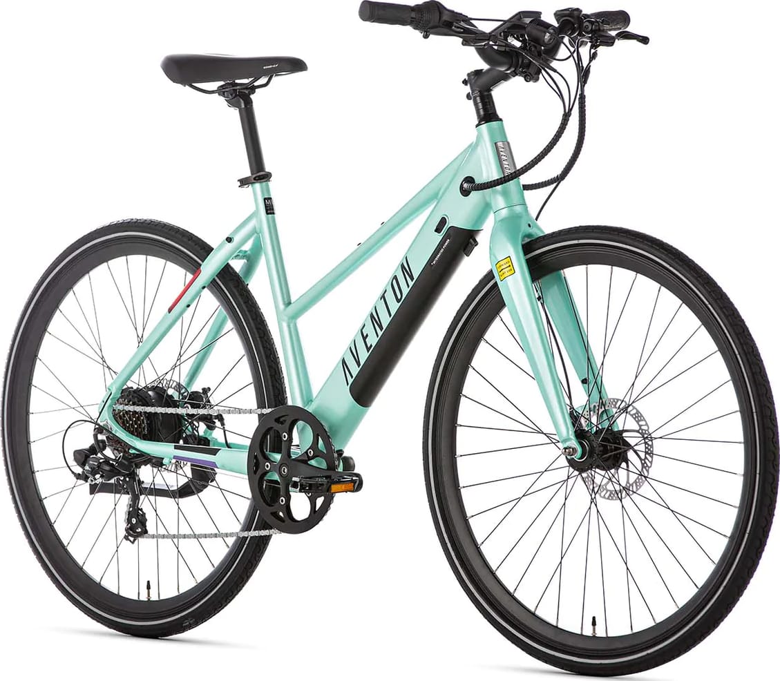 Электровелосипед 28" Aventon Soltera 7s 350 ST рама - M Seafoam Green A3 фото 2