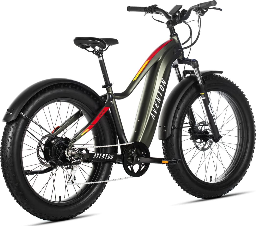 Электровелосипед 26" Aventon Aventure 750 рама - L Camouflage Green A3 фото 3