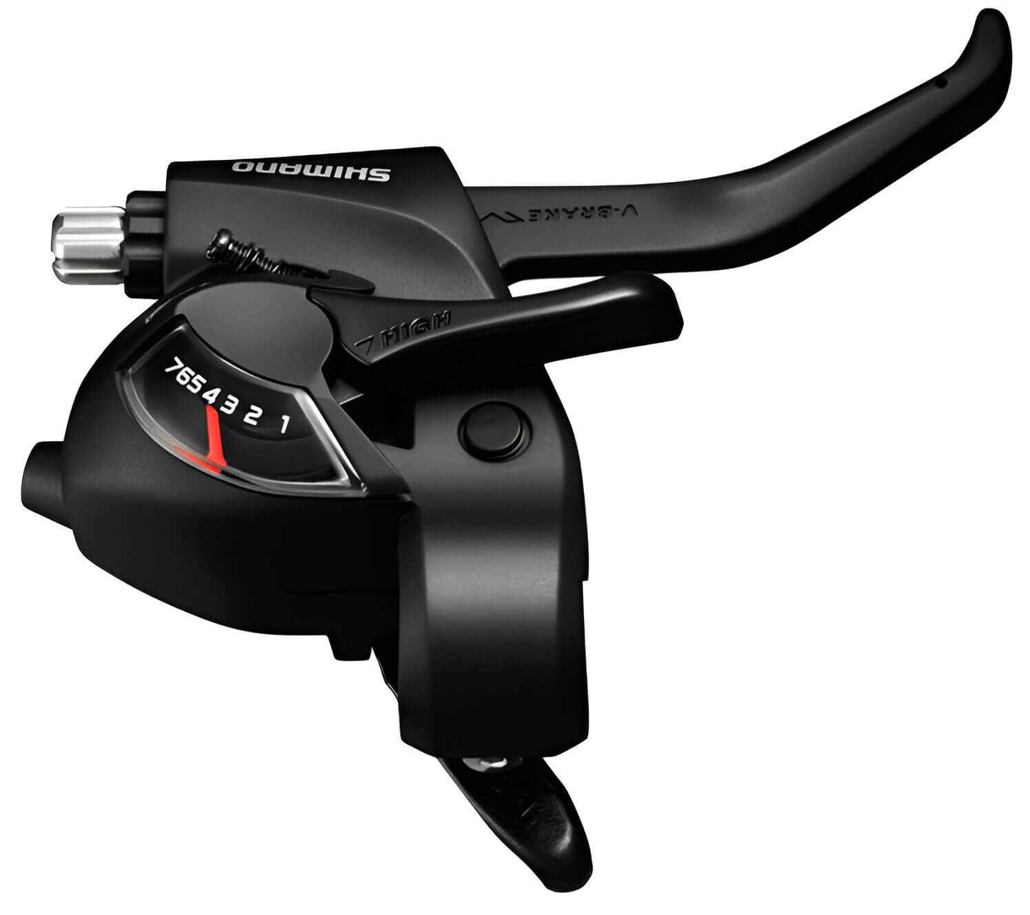 Шифтер Shimano ST-EF41-7R,7-ск.,моноблок фото 