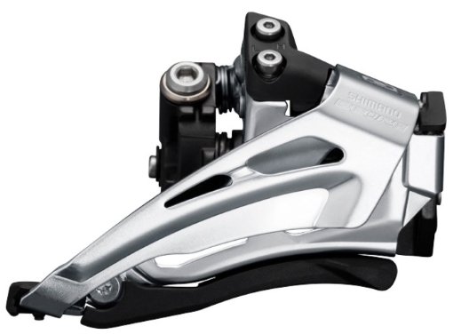 Перемикач пер. Shimano FD-M6025-L DEORE, Low Clamp, Top-Swing, Down-Pull, 2x10-шв., макс. 34/38T фото 1
