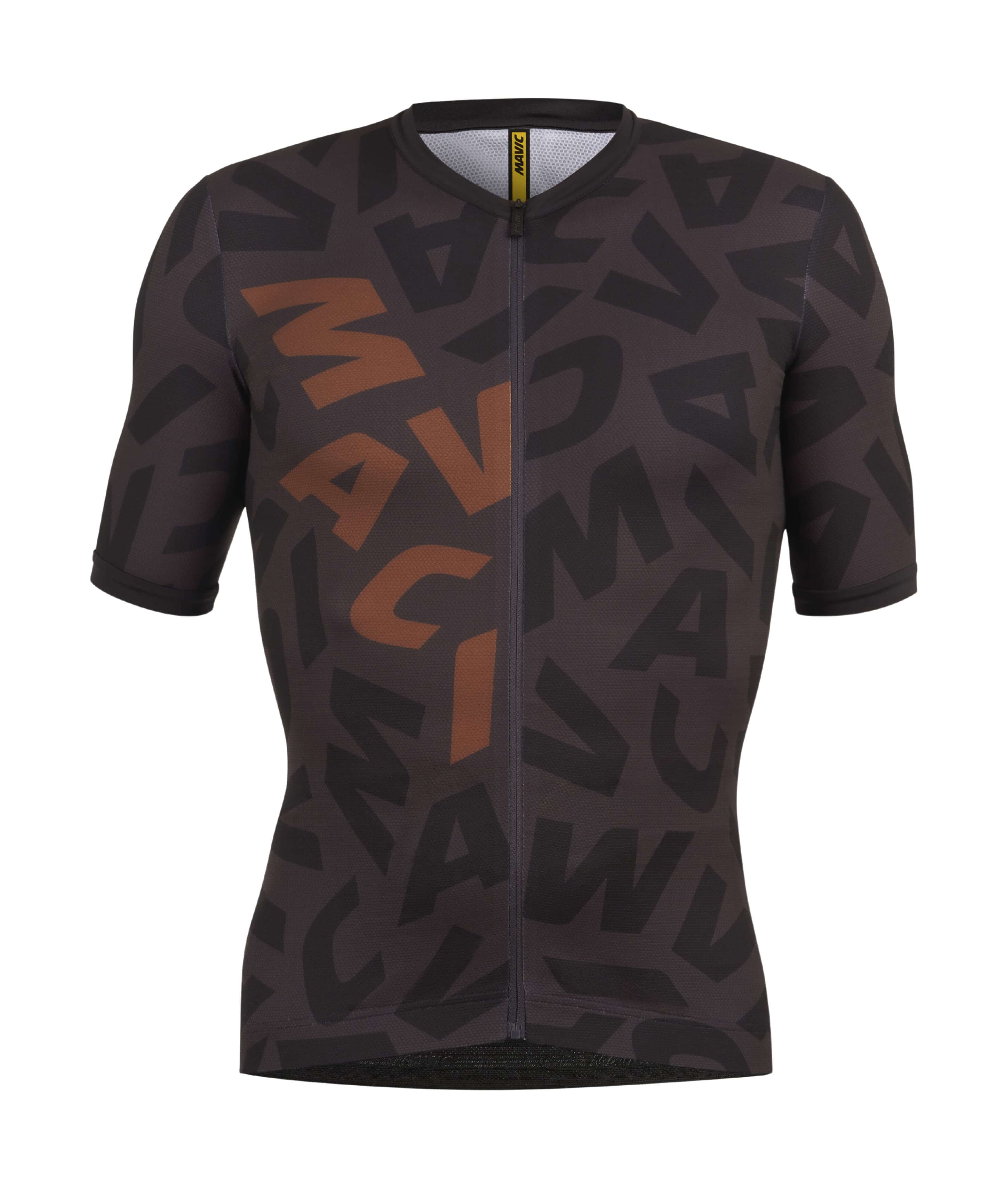 Джерси Mavic Aksium Graphic кор рукав мужское bronze carbon XL фото 
