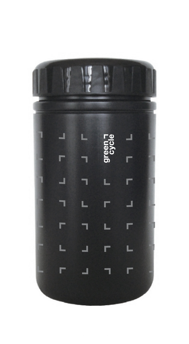 Фляга 0,45 Green Cycle GTC-001 для инструментов, черная с серым фото 