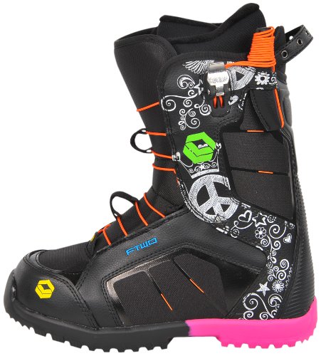 Ботинки сноубордические F2 Aura Girl размер 23,0 black 