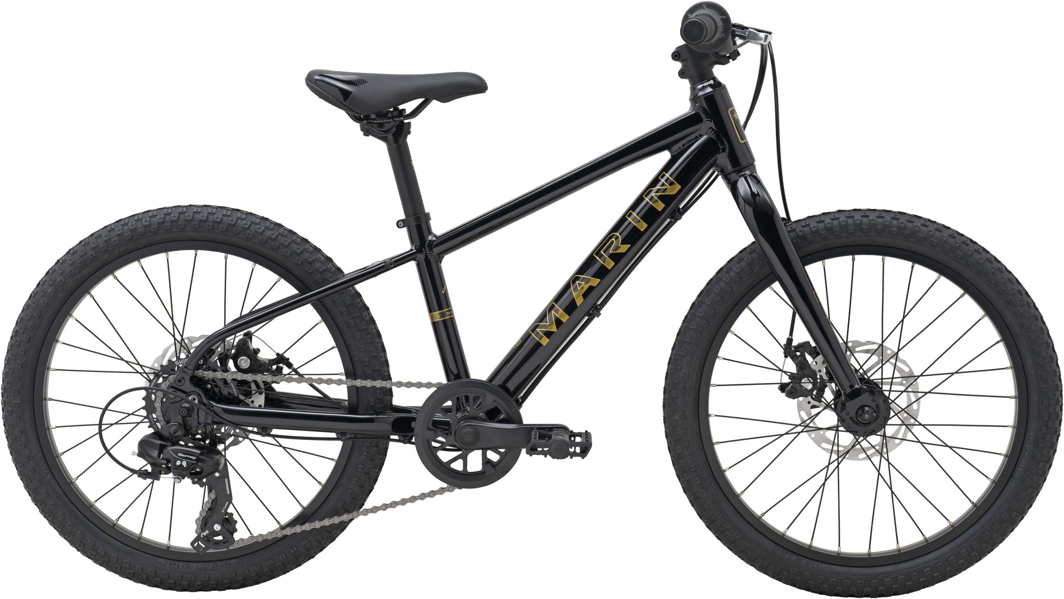 Велосипед 20" Marin BAYVIEW TRAIL Black Gold B6 фото 