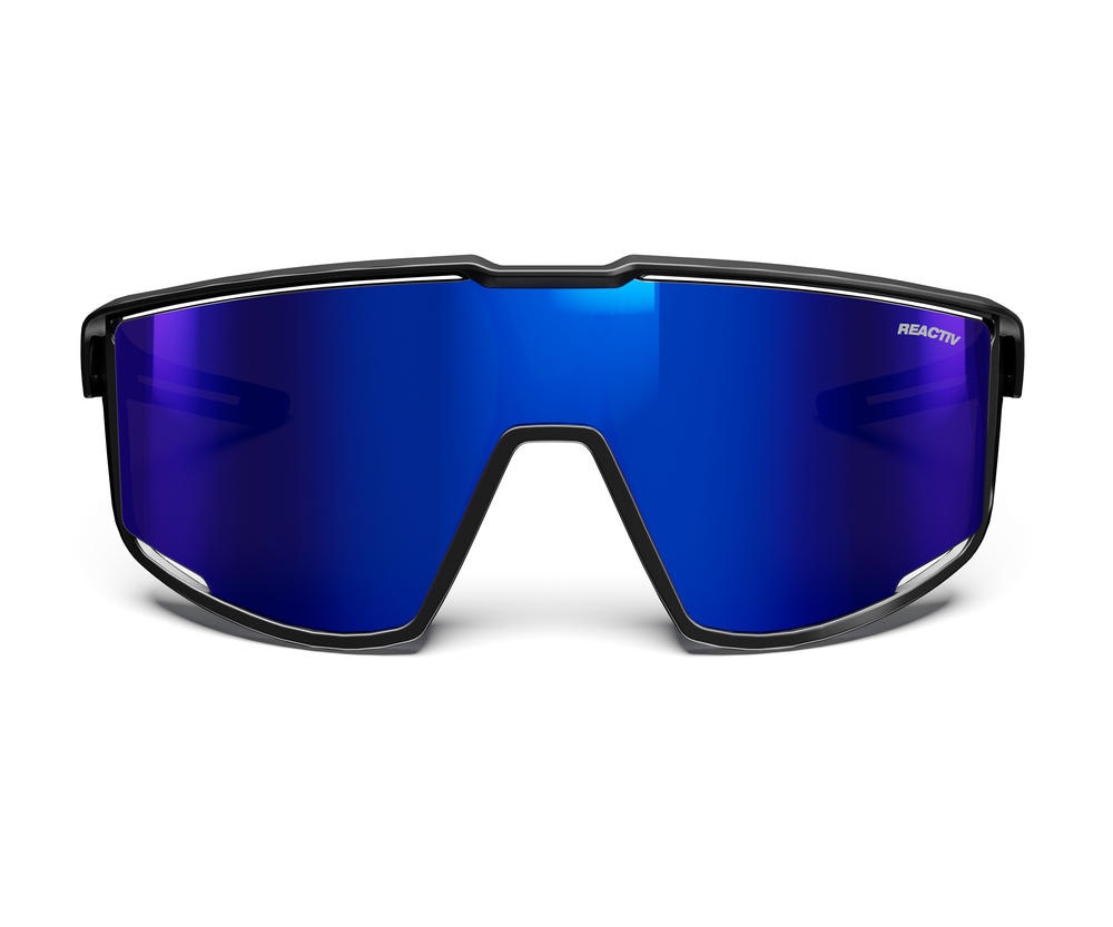 Окуляри Julbo FURY REACTIV PERFOMANCE 1-3 HIGH CONTRAST, чорно-сині, фотохромна лінза фото 2