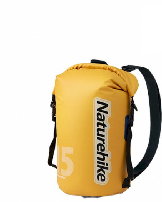 Герморюкзак Naturehike CNK2300BS017, 15 л, жовтий фото 