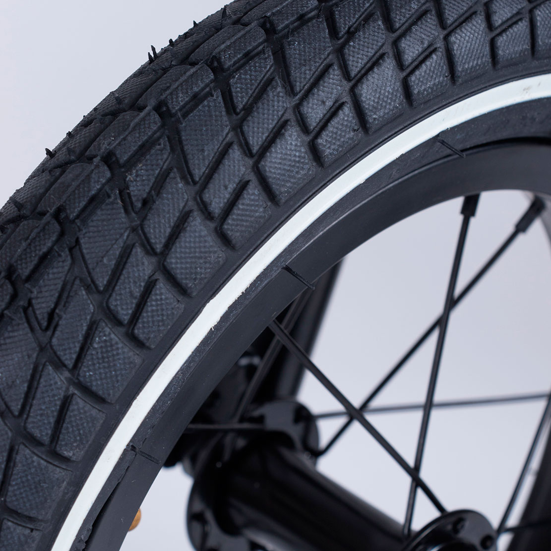 Біговел 12" Kiddimoto Mountain матовий помаранчевий фото 6