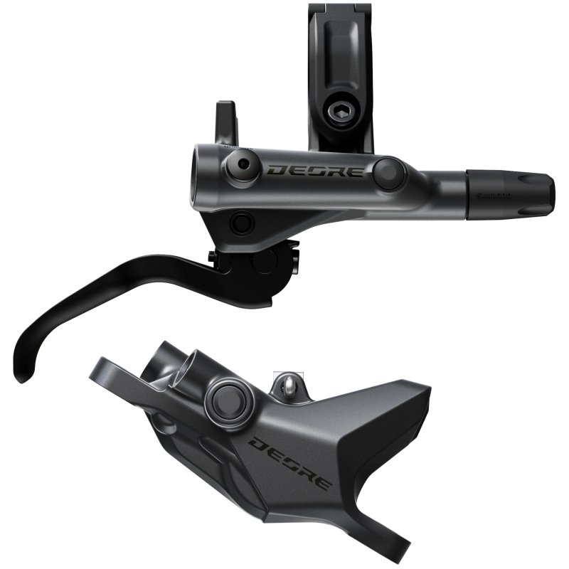 Тормоз дисковый гидравлический Shimano M6200 DEORE, правая ручка, калипер, J-kit гидролиния 1700 мм, задний фото 