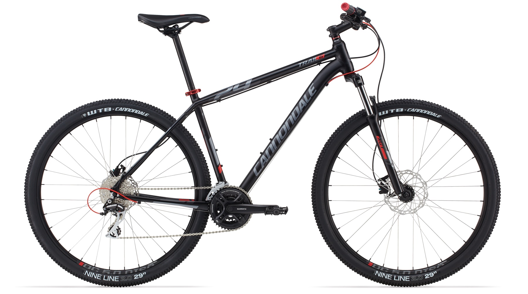 Велосипед 29 "Cannondale TRAIL 6 рама - M 2015 чорно-матовий фото 