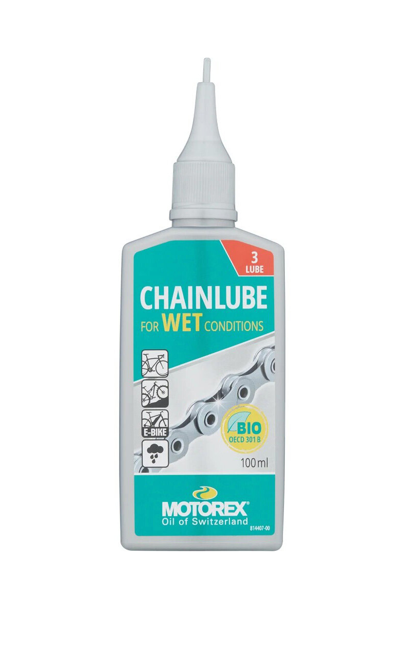 Мастило MOTOREX CHAINLUBE WET 100 мл д/вологої погоди фото 