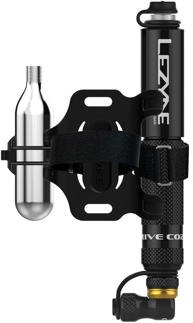 Мінінасос Lezyne POCKET DRIVE CO2, 160psi, чорний фото 5
