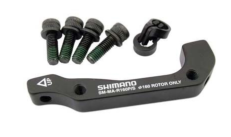 Адаптер Shimano для диск. торм., задний SM-MA-R160PSA для ротора 160 мм, IS фото 