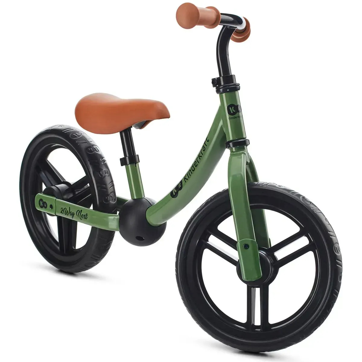 Беговел 12" Kinderkraft 2Way Next Light Green фото 5