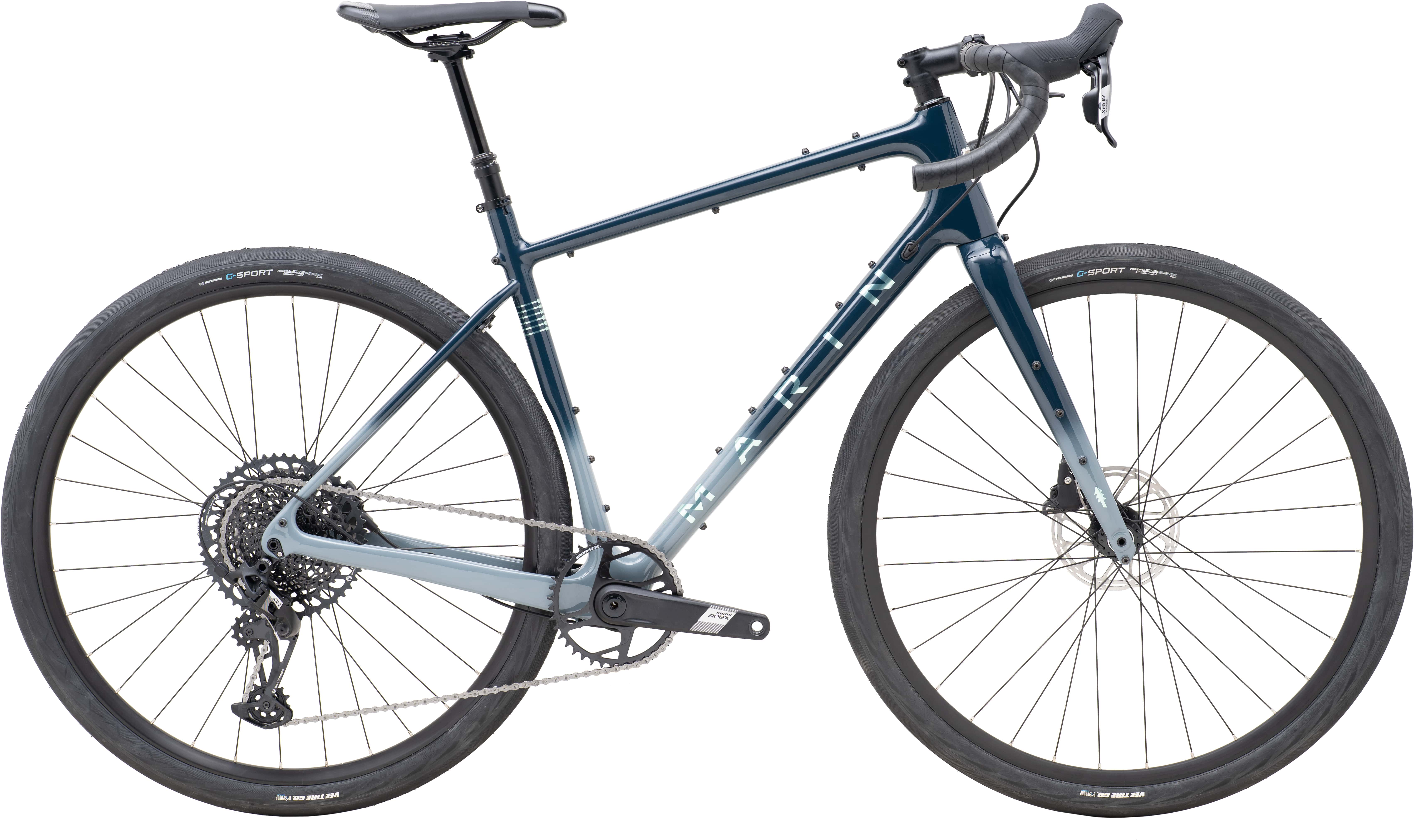 Велосипед 28" Marin Headlands 2 рама - 54см Gloss Dark Blue/Gray/Light Blue A5 фото 