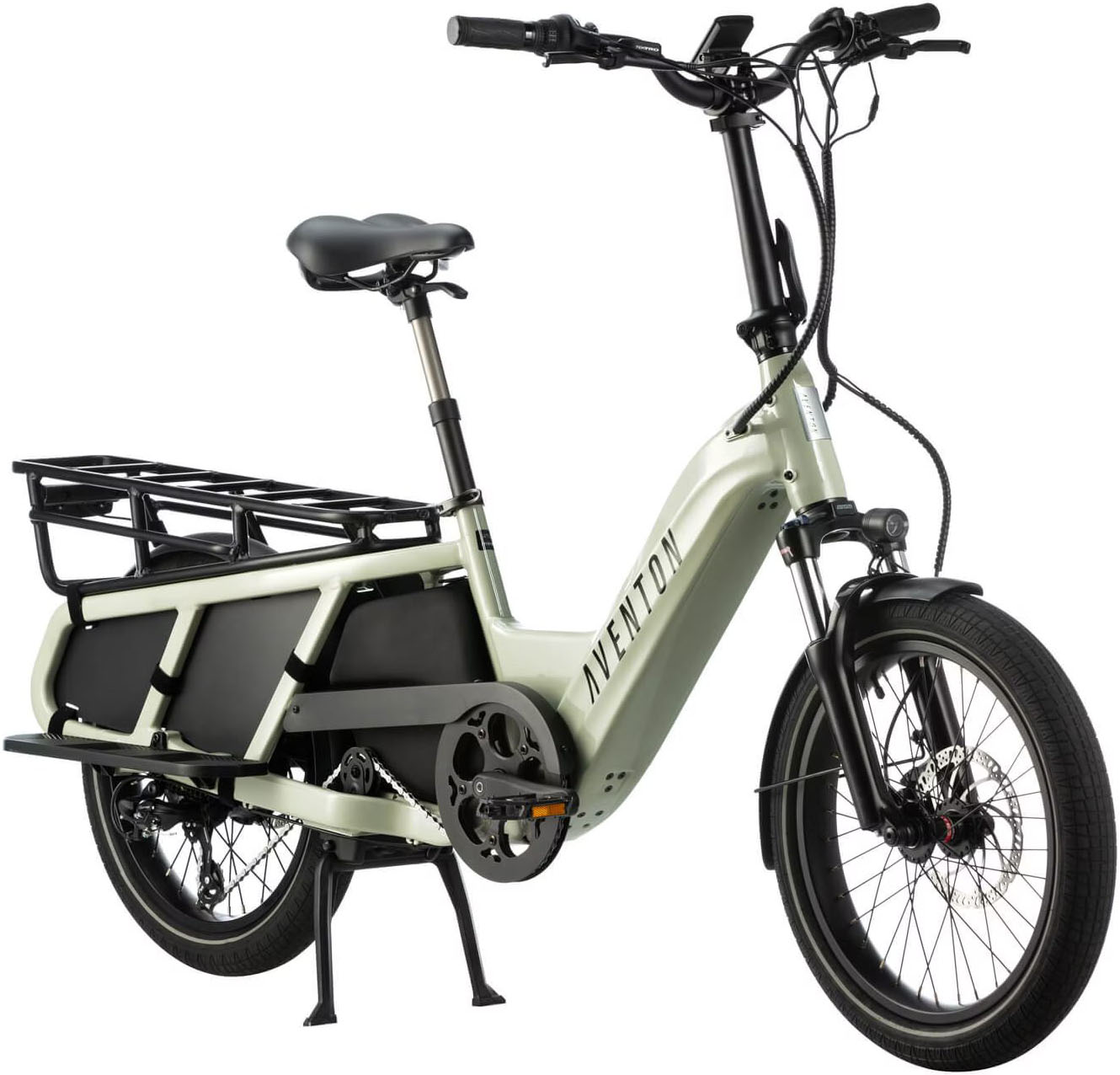 Электровелосипед 20" Aventon Abound Cargo 750 Sage A4 фото 2