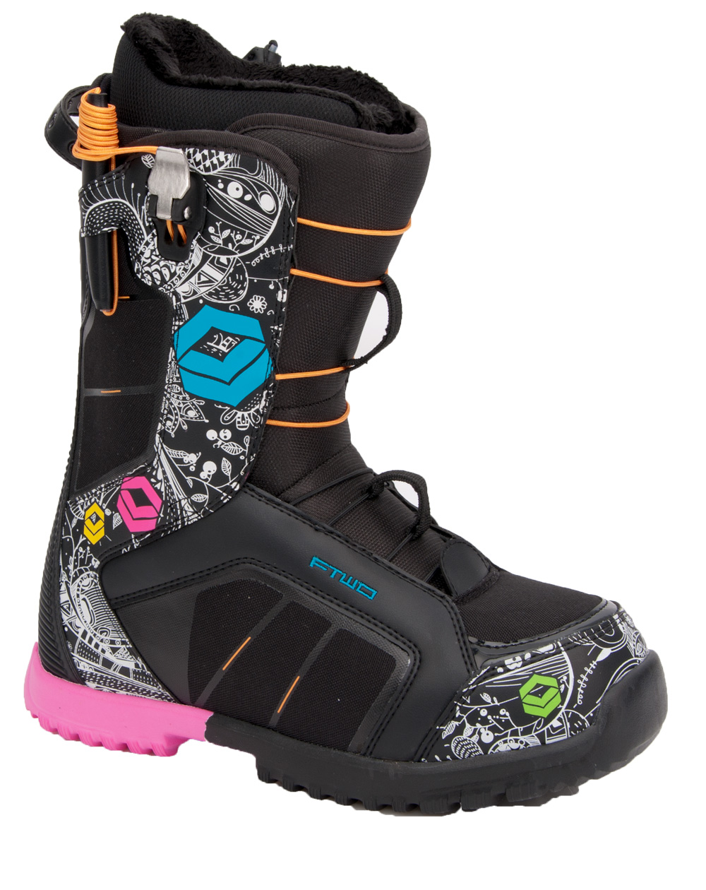 Ботинки сноубордические F2 Aura women размер 25,0 black  фото 