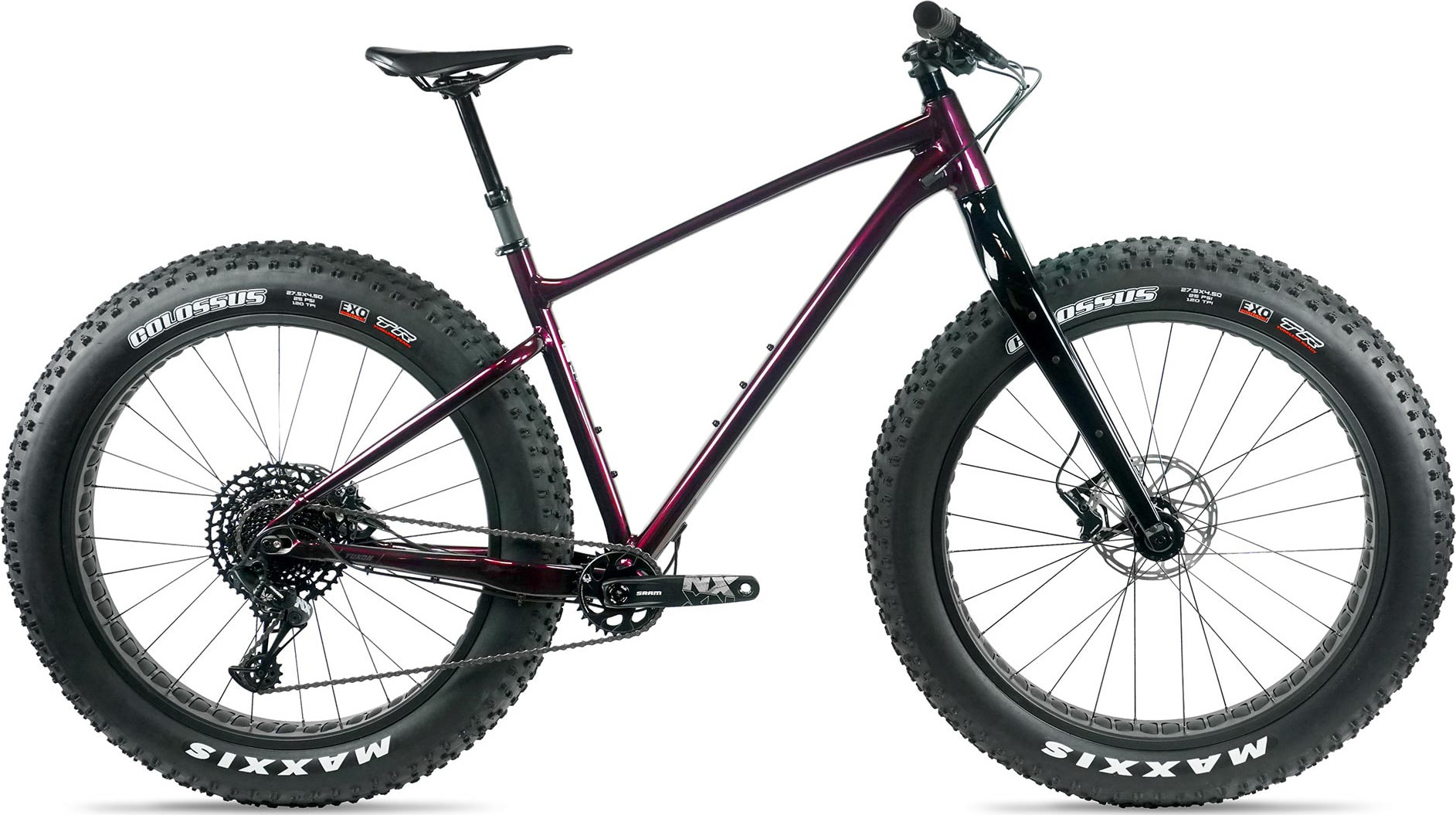 Велосипед 27.5" Giant YUKON 1 рама - M 2020 Wine Red
