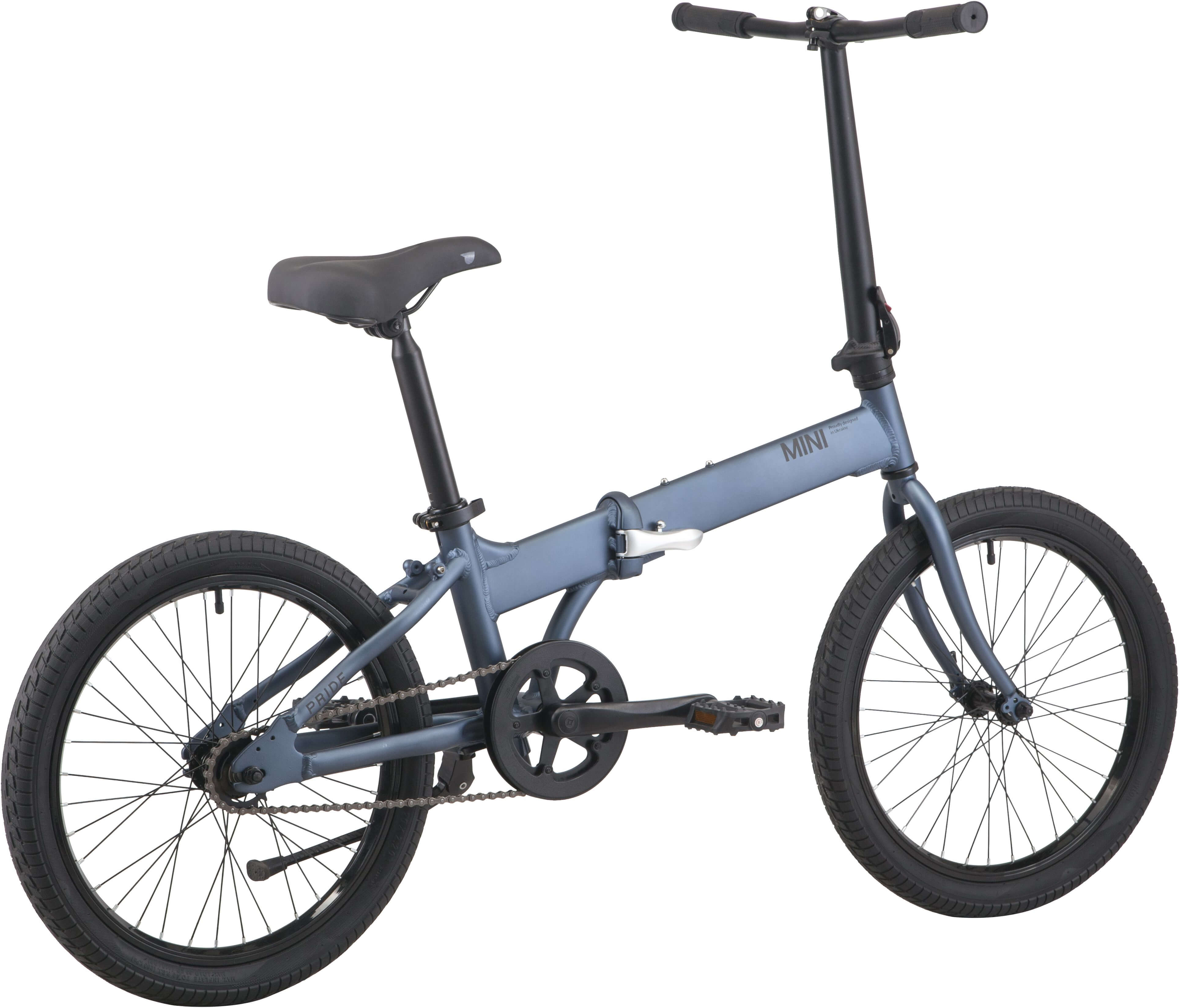 Велосипед 20" Pride MINI 1 синий A5 фото 2