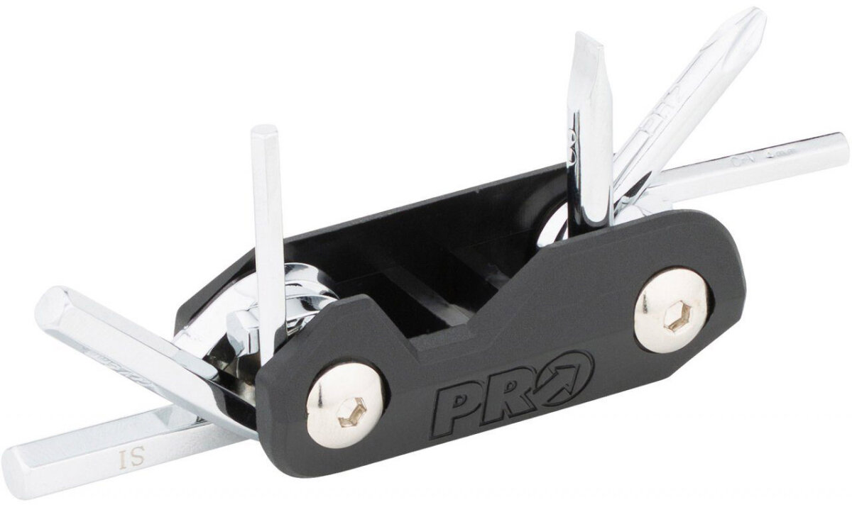 Мультитул PRO Mini Tool 6 функцій, гумовий корпус фото 