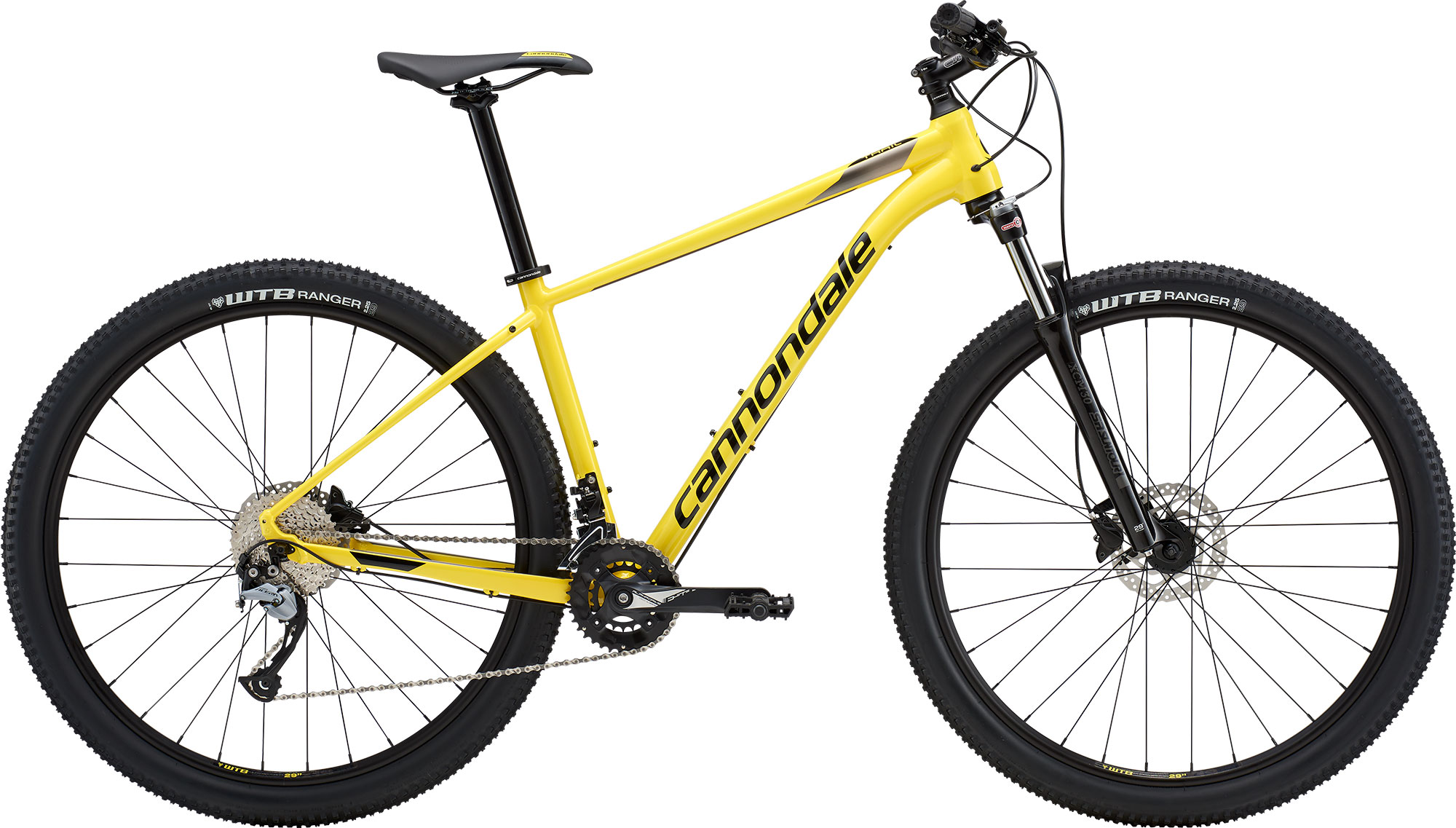 Велосипед 29" Cannondale TRAIL 6 рама - XL 2019 HYL желтый фото 
