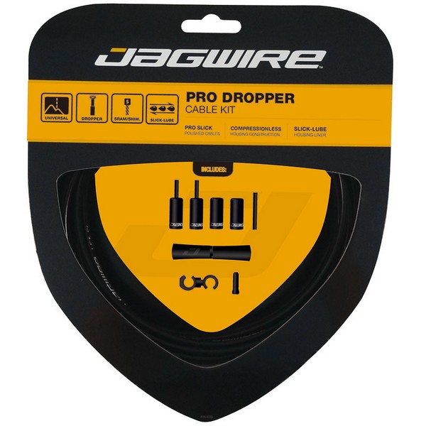 Комплект JAGWIRE Pro Dropper Kit PCK600 для подседельных штырей с дроппером, black фото 