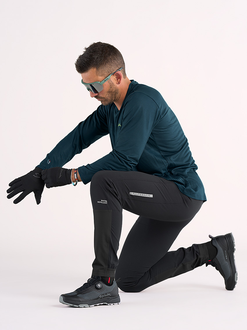 Штаны Spiuk All Terrain DWR мужские, черные, размер L фото 3