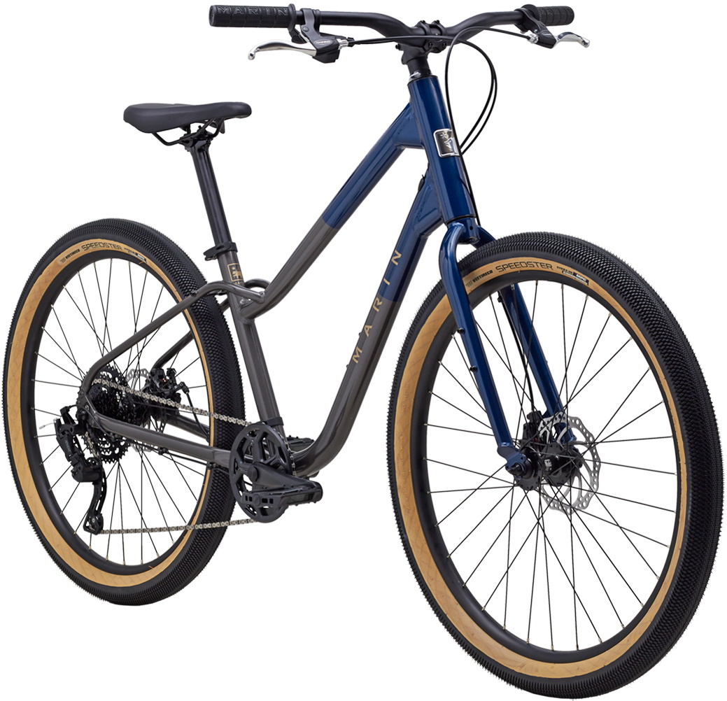 Велосипед 27,5" Marin Stinson 2 рама - M 2023 CHARCOAL BLUE фото 2