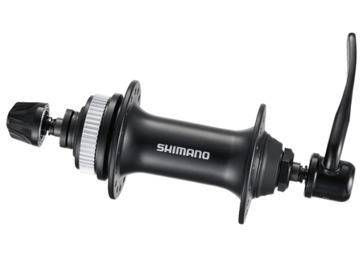 Втулка пер. Shimano FH-RM66 2014 Al черная 36H 14G CenterLock, с QR фото 