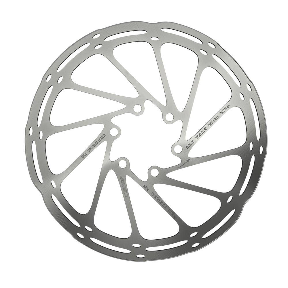 Ротор Sram CENTERLINE ROUNDED, 180 мм, 6 болтов фото 