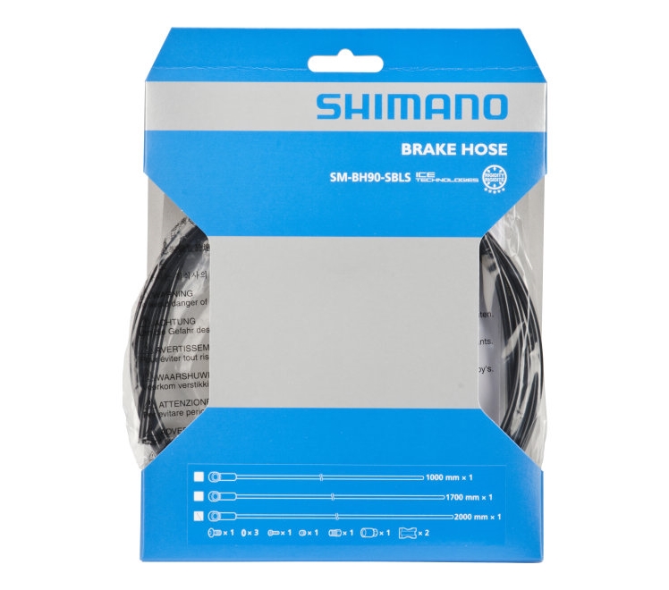 Гидролиния для дискового тормоза Shimano SAINT SM-BH90-SBLS, 1000мм фото 