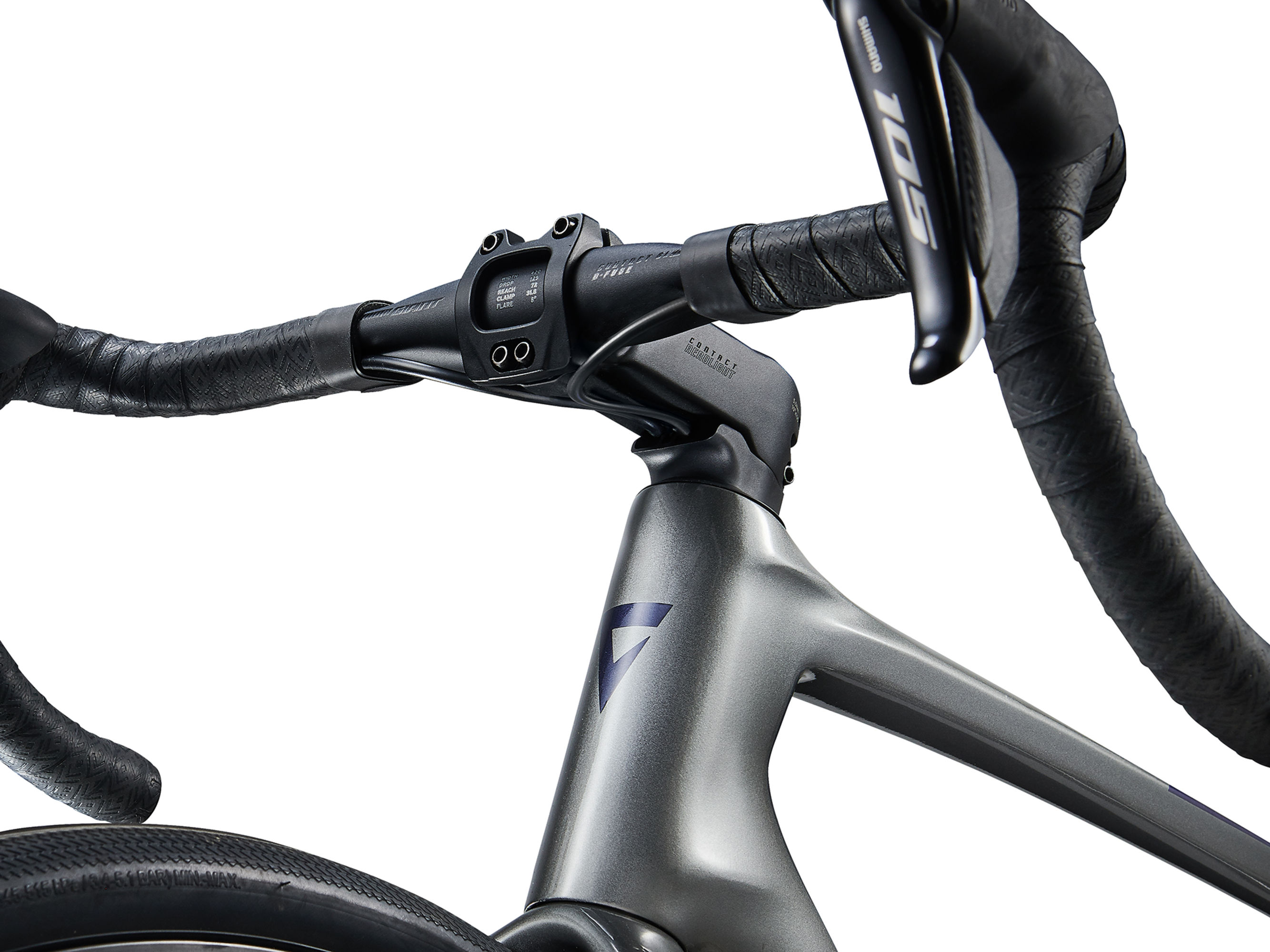 Велосипед 28" Giant DEFY ADVANCED 1 рама - L Charcoal/Milky Way A4 фото 6