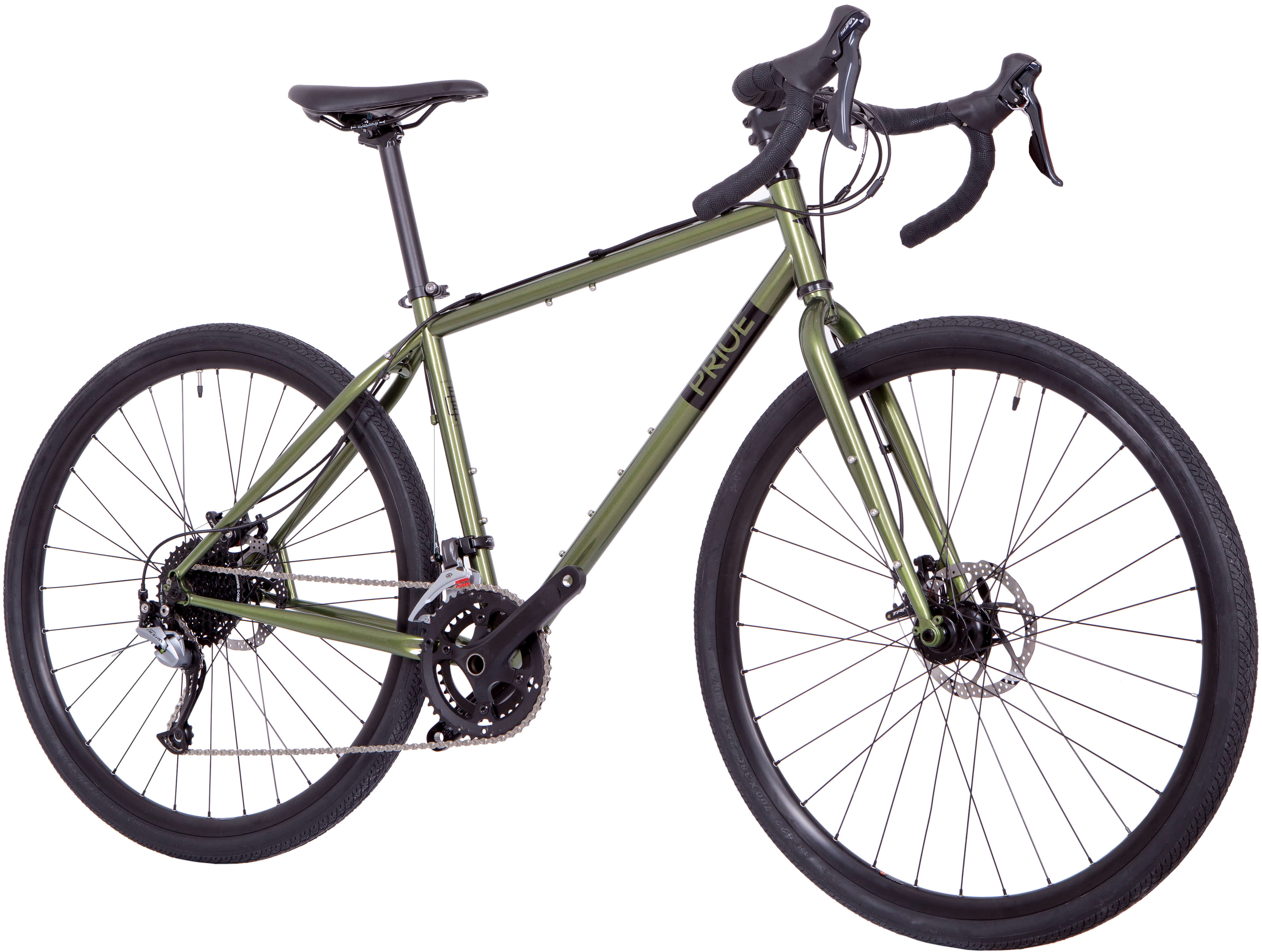 Велосипед 28" Pride ROCX Tour рама - XL зелений A0 фото 2