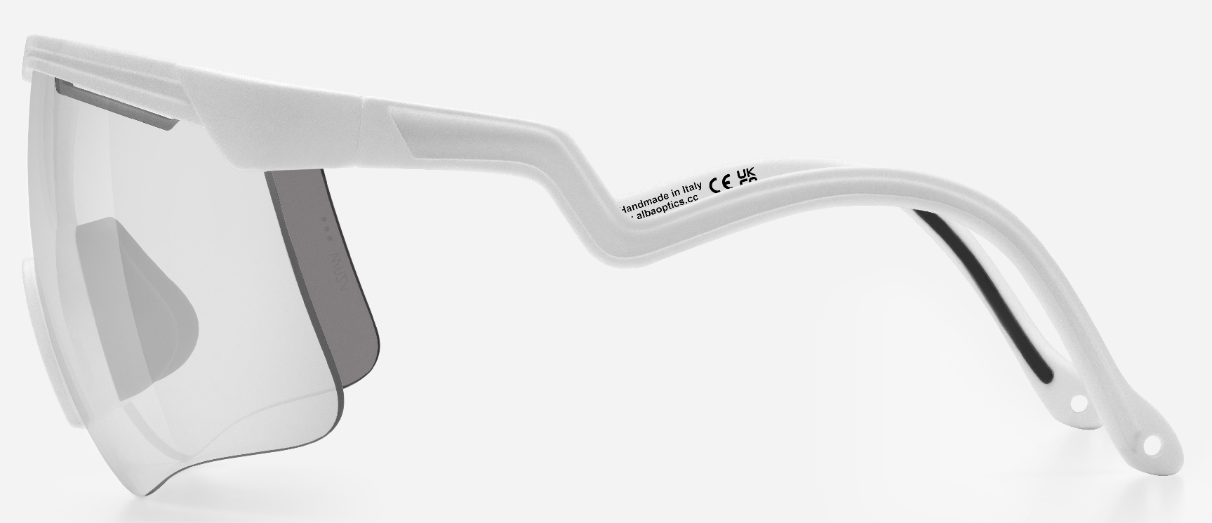 Очки Albaoptics DELTA White VZUM Super Alu фото 3