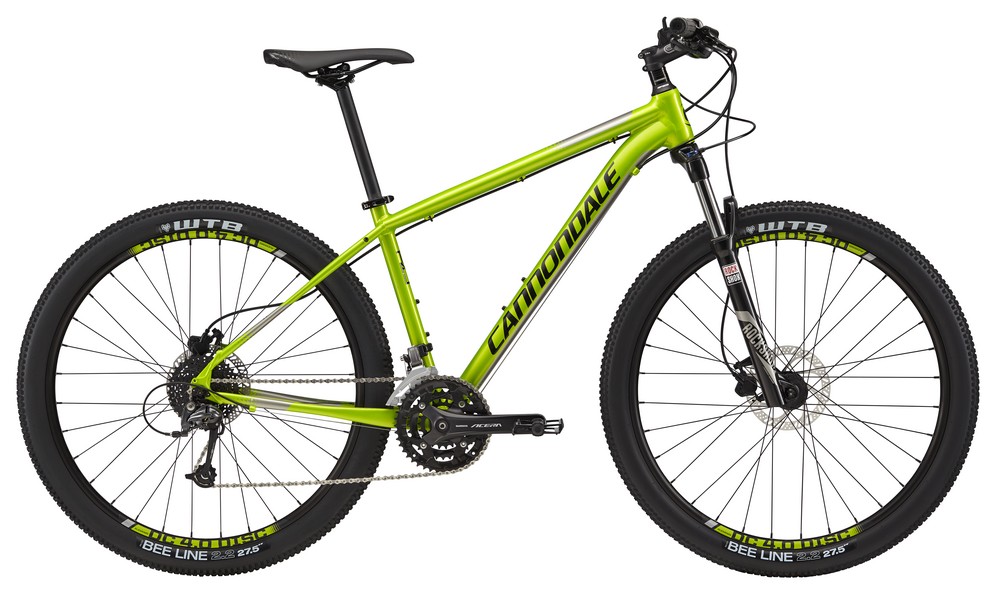 Велосипед 27,5 "Cannondale TRAIL 4 рама - M 2017 AGR зелений фото 