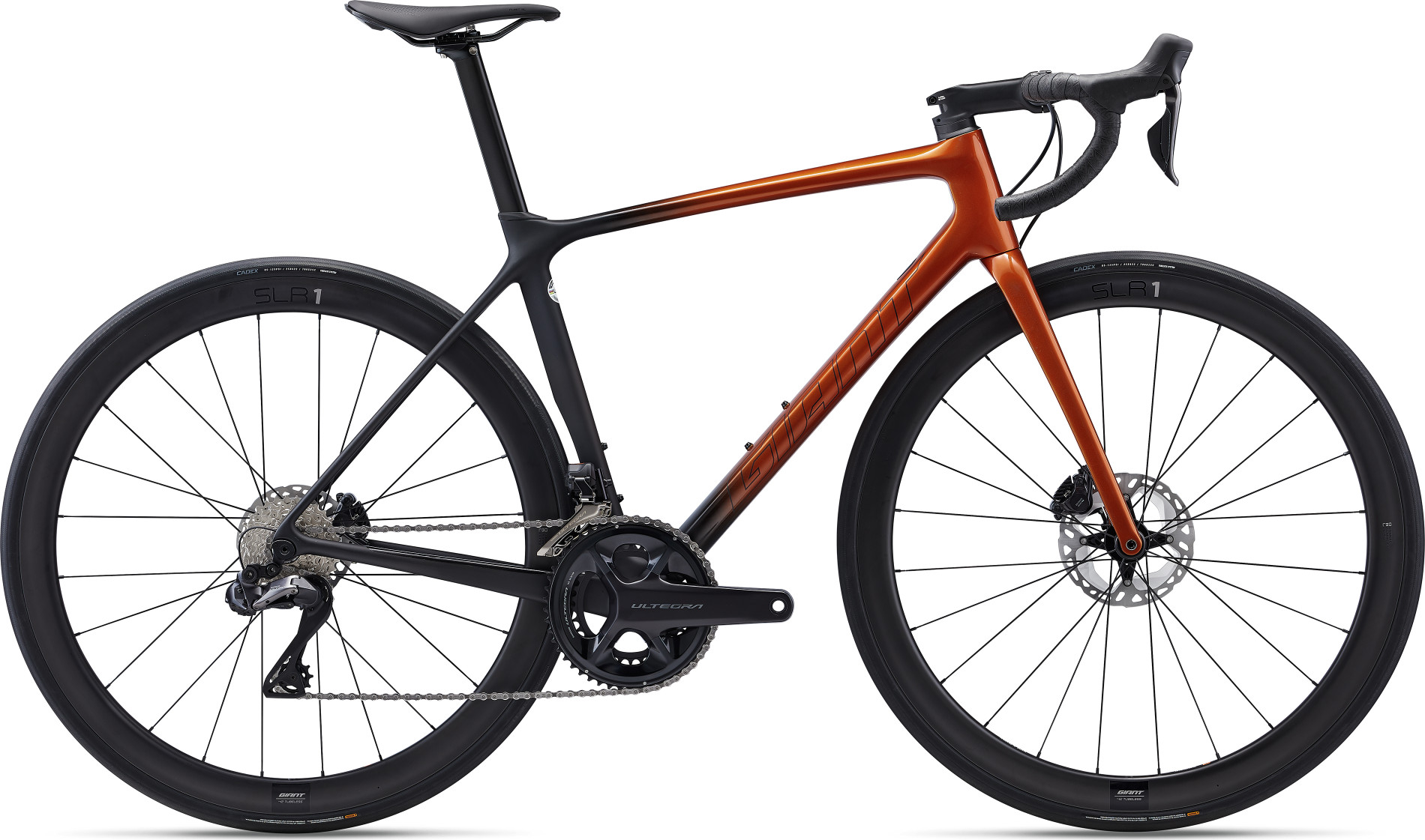 Велосипед 28" Giant TCR ADVANCED PRO 0 DISC Di2 рама - ML Gloss Amber Glow/Matte Carbon A2 фото 