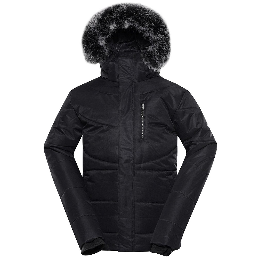 Куртка Alpine Pro GABRIELL 5 MJCU487 990 чоловіча, розмір S, чорна фото 