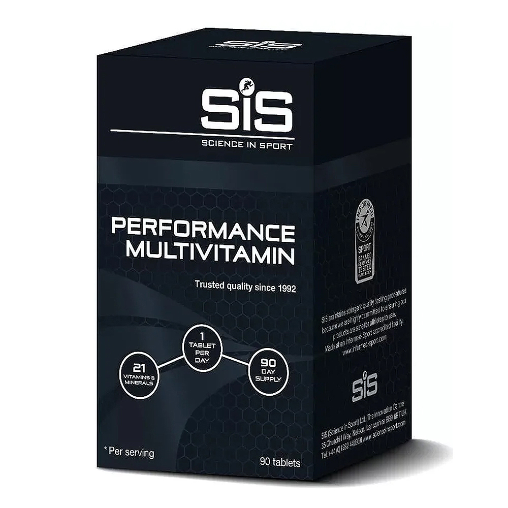 Комплекс витаминов и минералов SiS PERFORMANCE MULTIVITAMIN, 90 таблеток фото 