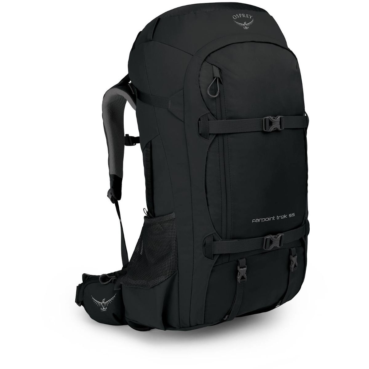 Рюкзак Osprey Farpoint Trek 55 Black - O/S - чорний фото 