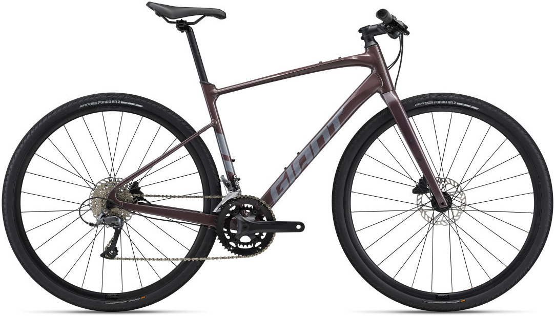 Велосипед 28" Giant FASTROAD AR 3 рама - ML Gloss Charcoal Plum A3 фото 