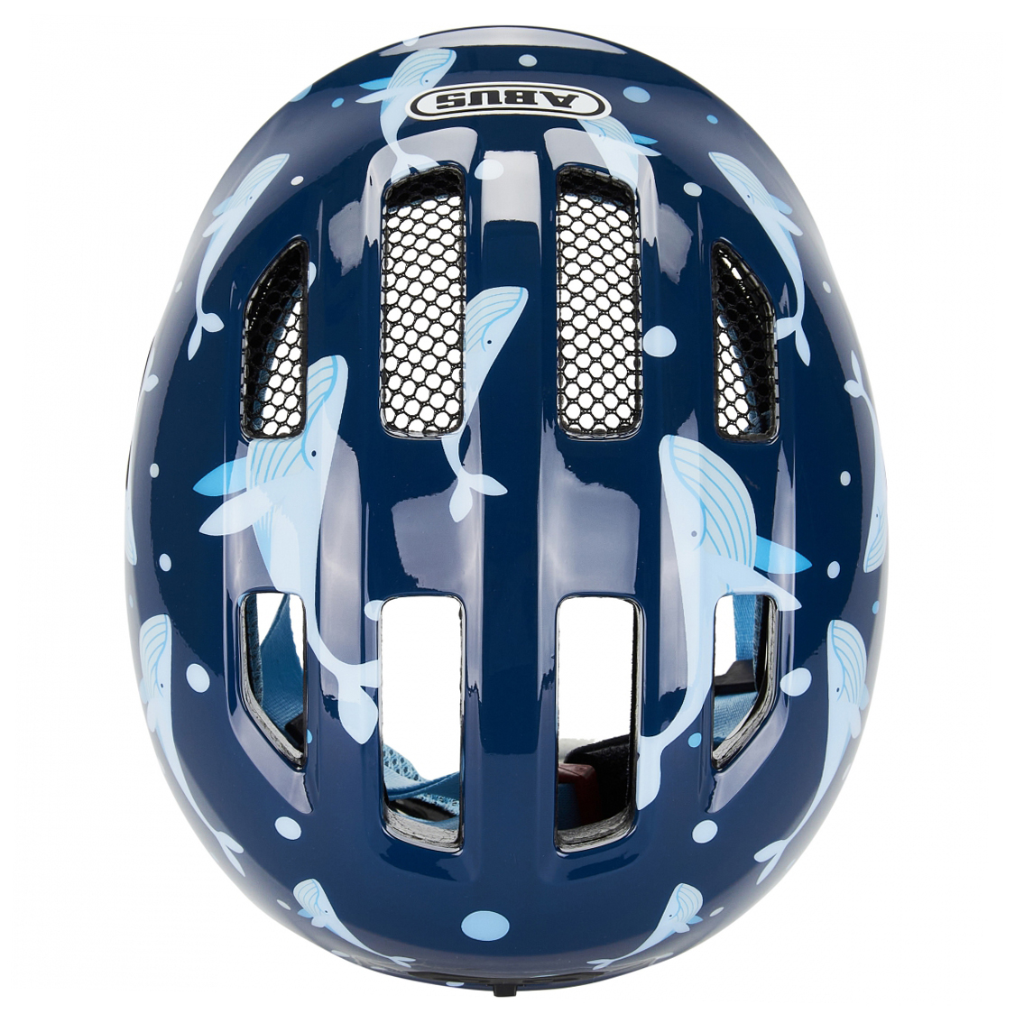 Шолом дитячий ABUS SMILEY 3.0, розмір M (50-55 см), Blue Whale фото 4