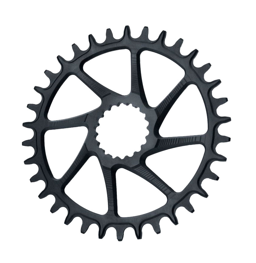 Звезда Garbaruk 1-11, direct mount, AL 7075-T6 narrow-wide, 30зуб., черная (совместима с Trail2/Trail3) фото 
