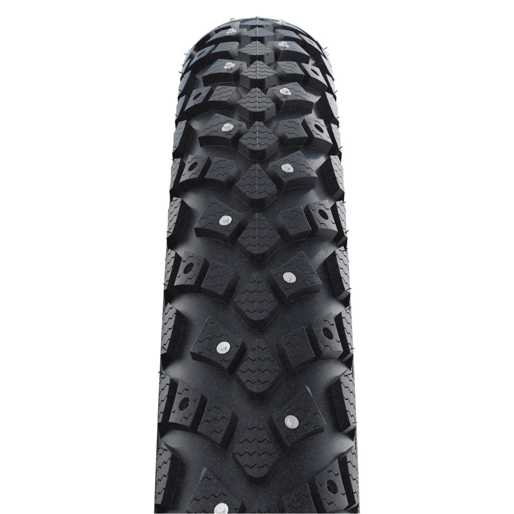 Покрышка 27.5x2.00 (50-584) Schwalbe WINTER K-Guard, TwinSkin B/B+RT HS396 104 Steel Studs WiC 50EPI фото 2